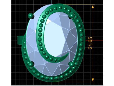 WOMEN ENGAGEMENT RING 3D PRINTABLE MODEL 3Dプリントモデル