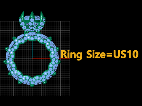 ENGAGEMENT DIMOND RINGS 3D PRINTABLE MODEL 3Dプリントモデル