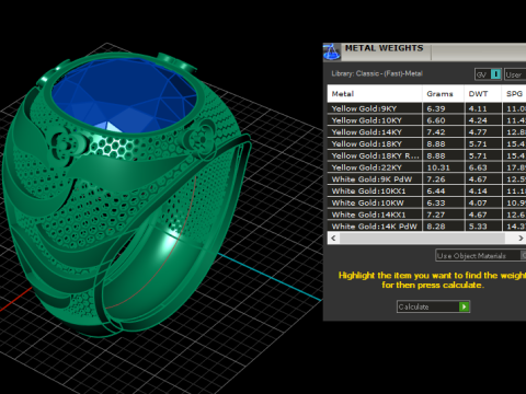 HIP HOP MEN FASHION RING 3D PRINTABLE MODEL 3D 프린트 모델