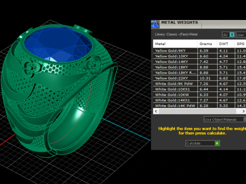 HIP HOP MEN FASHION RING 3D PRINTABLE MODEL 3D Print Model