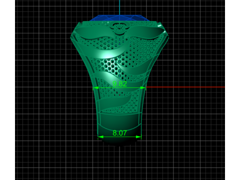 HIP HOP MEN FASHION RING 3D PRINTABLE MODEL 3D 프린트 모델
