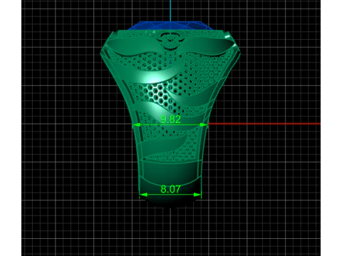 HIP HOP MEN FASHION RING 3D PRINTABLE MODEL 3D Print Model