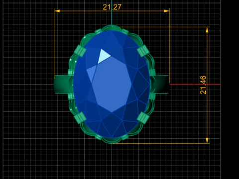 BLACK ONYX RING FOR MEN 3D PRINTABLE MODEL 3D Print Model