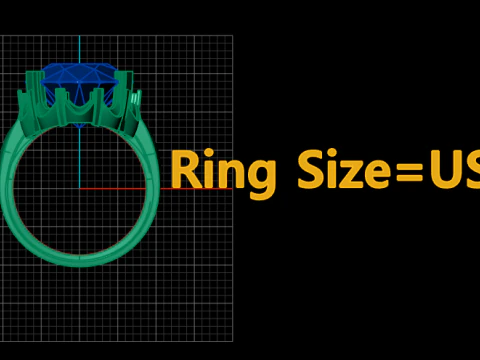 BLACK ONYX RING FOR MEN 3D PRINTABLE MODEL 3D Print Model