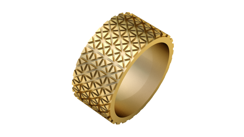 MEN FASHION RING 3D PRINTABLE MODEL 3D printmodel .c4d .max .obj .3ds .fbx .stl .blend