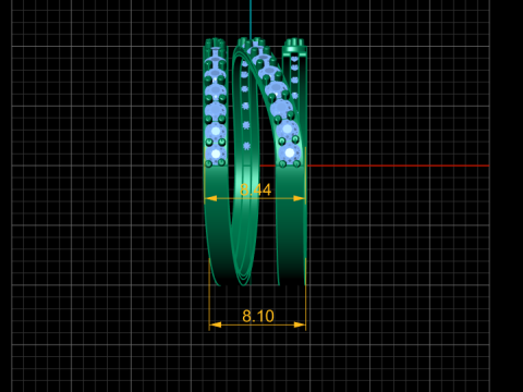 SOLITAIRE RING FOR WOMEN 3D PRINTABLE MODEL 3D Принт Модель