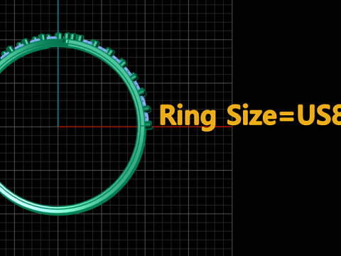 SOLITAIRE RING FOR WOMEN 3D PRINTABLE MODEL 3D Принт Модель
