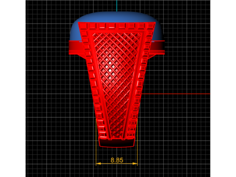 STYLISH MEN FASHION RING 3D PRINTABLE MODEL Modelo de Impressão 3D