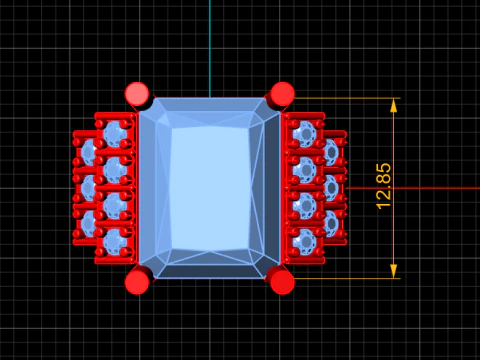 WEDDING RING FOR WOMEN 3D PRINTABLE MODEL 3D Print Model