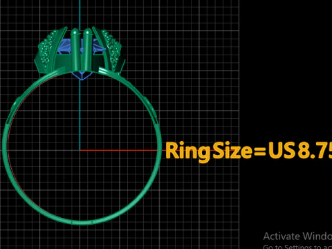 FILIGREE BEADS RING 3D PRINTABLE MODEL 3D Print Model