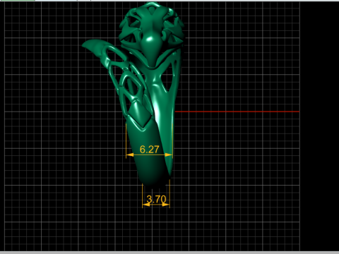 WOLF RING FOR MEN FASHION 3D PRINTABLE MODEL 3D 프린트 모델