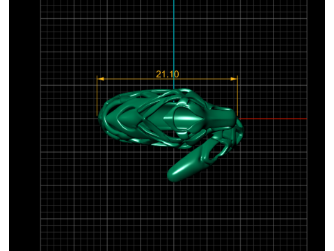 WOLF RING FOR MEN FASHION 3D PRINTABLE MODEL 3D 프린트 모델