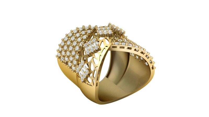 ENGAGEMENT JEWELRY RING 3D PRINTABLE MODEL 3D Принт Модель .c4d .max .obj .3ds .fbx .stl .blend