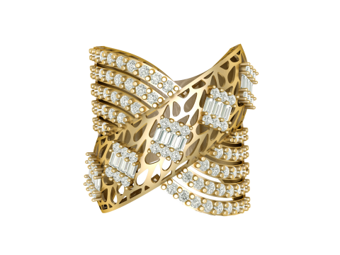 ENGAGEMENT JEWELRY RING 3D PRINTABLE MODEL 3D Принт Модель