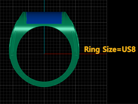 ANCHOR FASHION MEN RING 3D PRINTABLE MODEL 3Dプリントモデル