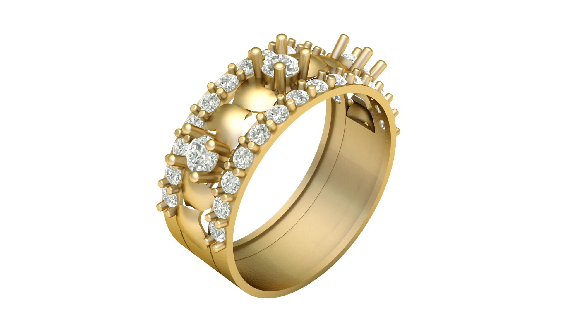 ENGAGEMENT RINGS 3D PRINTABLE MODEL 3D Print Model .c4d .max .obj .3ds .fbx .stl .blend 