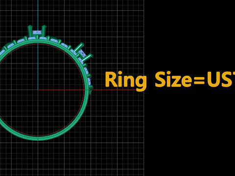 ENGAGEMENT RINGS 3D PRINTABLE MODEL Model do druku 3D