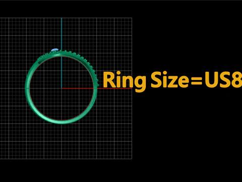 STYLISH SOLITAIRE ENGAGEMENT RING 3D PRINTABLE MODEL 3D Print Model
