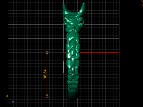 DRAGON RING FOR MEN FASHION 3D PRINTABLE MODEL 3D Print Model