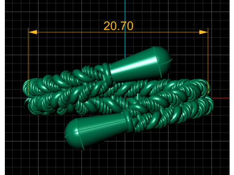 FILIGREE SPIRAL LADIES RING 3D PRINTABLE MODEL 3D Принт Модель