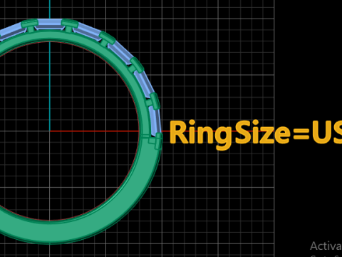 ENGAGEMENT SOLITAIRE RING 3D PRINTABLE MODEL 3D-Druckmodell