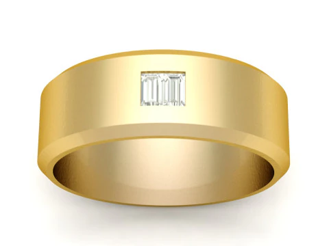 CINCIN BERLIAN TUNGGAL UNTUK PRIA MODEL PRINTABLE 3D Model Cetak 3D