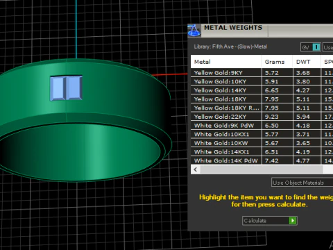 SINGLE DIMOND RING FOR MEN 3D PRINTABLE MODEL 3D Print Model