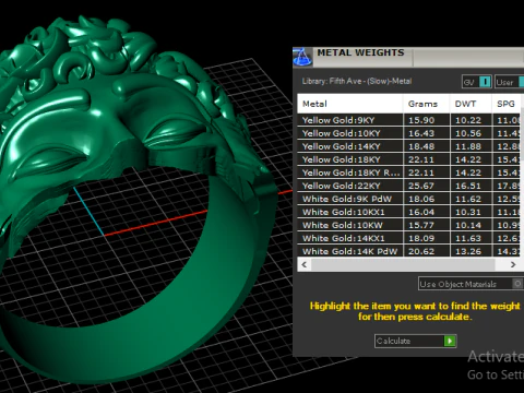 MONA LISA HEAD RING 3D PRINTABLE MODEL 3D Print Model