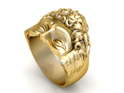 MONA LISA HEAD RING 3D PRINTABLE MODEL 3D Print Model