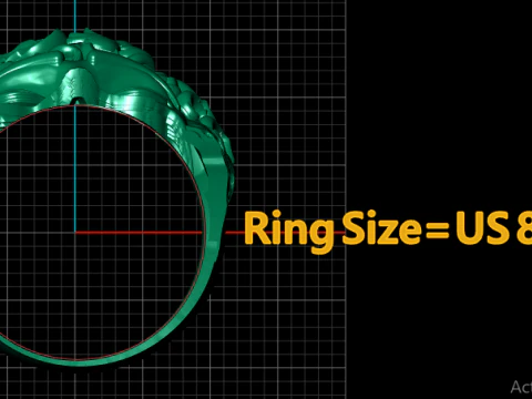MONA LISA HEAD RING 3D PRINTABLE MODEL 3D Print Model
