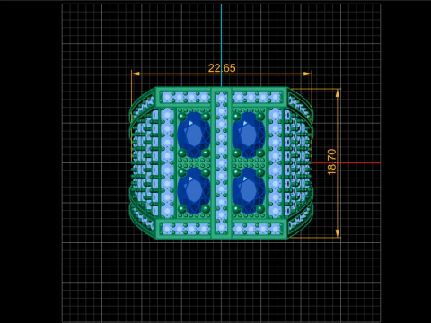 FILIGREE DIMOND RING FOR MEN 3D PRINTABLE MODEL 3D Print Model