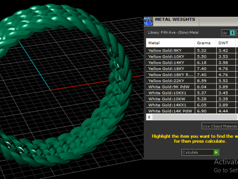 TURKISH JEWELLERY RING FOR MEN 3D PRINTABLE MODEL Modèles 3D en vedette