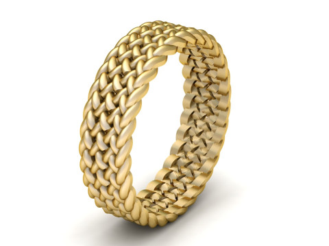 TURKISH JEWELLERY RING FOR MEN 3D PRINTABLE MODEL Modèles 3D en vedette