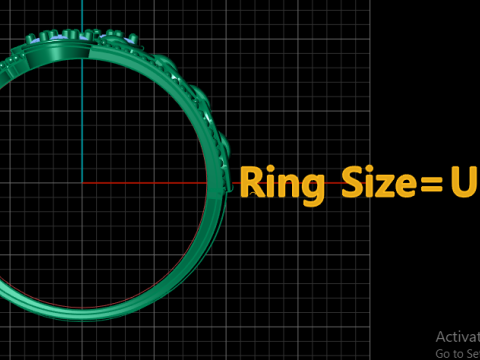ENGAGEMENT SOLITAIRE DIMOND RINGS 3D PRINTABLE MODEL 3D प्रिंट मॉडल