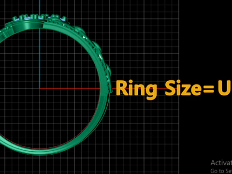 ENGAGEMENT SOLITAIRE DIMOND RINGS 3D PRINTABLE MODEL 3D Print Model