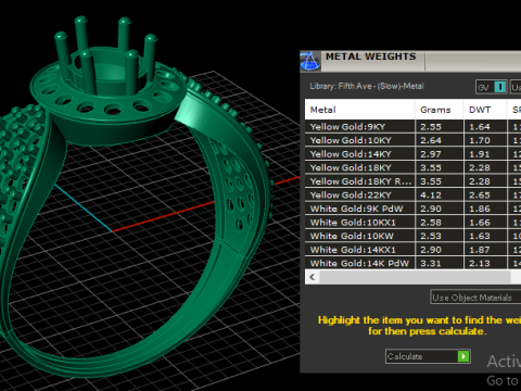 ENGAGEMENT RINGS 3D PRINTABLE MODEL 3D-printmodel
