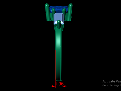ENGAGEMENT RING 3D PRINTABLE MODEL 3D Принт Модель
