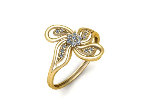 KADIN MODA PIRLANTA Y&Uuml;Z&Uuml;K 3D YAZDIRILABİLİR MODEL 3D Baskı Modeli