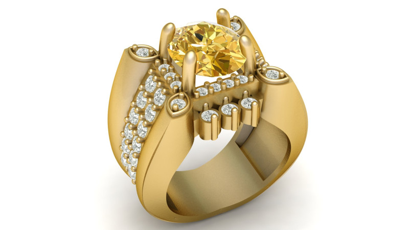 LUXURY ITALIAN MEN RING 3D PRINTABLE MODEL Modèles 3D en vedette .c4d .max .obj .3ds .fbx .stl .blend