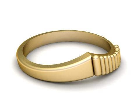 STYLISH FASHION MEN RING 3D PRINTABLE MODEL 3D 프린트 모델