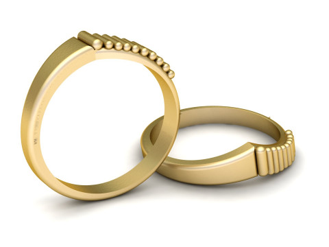 STYLISH FASHION MEN RING 3D PRINTABLE MODEL 3D Print Model