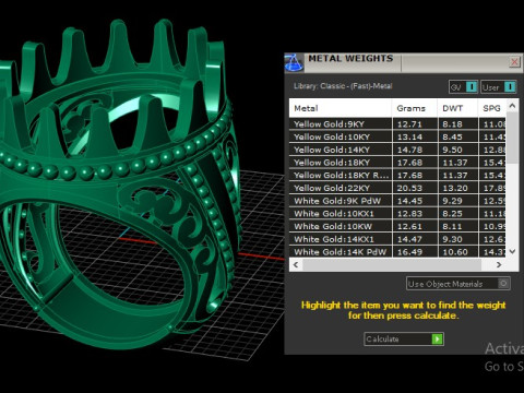 ITTALIAN RING FOR MEN 3D PRINTABLE MODEL 3D Принт Модель