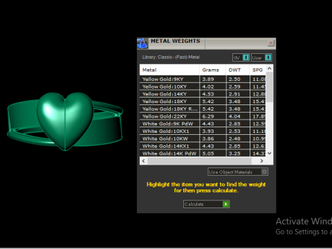 HEART RING FOR LOVE 3D PRINTABLE MODEL 3D-Druckmodell