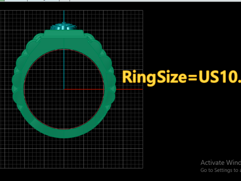 FLOWER RADO RING FOR MAN AND WOMEN 3D PRINTABLE MODEL Modelo de Impressão 3D