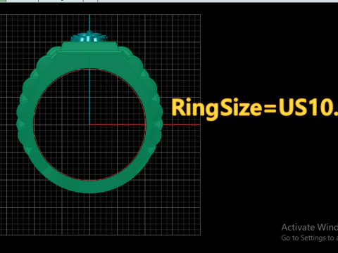 FLOWER RADO RING FOR MAN AND WOMEN 3D PRINTABLE MODEL 3D Print Model