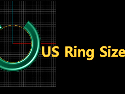 ALPHABET Z RING 3D PRINTABLE MODEL 3D Print Model