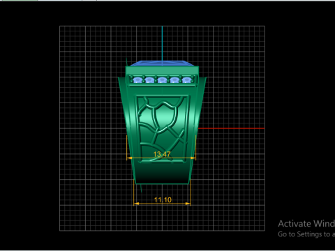 STYLISH DIMOND RING FOR MEN 3D PRINTABLE MODEL 3D Baskı Modeli