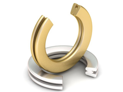 ALPHABET W RING 3D PRINTABLE MODEL Modèles 3D en vedette