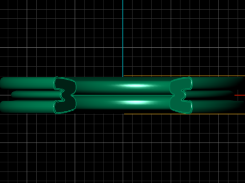 ALPHABET W RING 3D PRINTABLE MODEL Modèles 3D en vedette