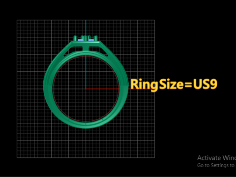 LUXURY RING FOR MEN 3D PRINTABLE MODEL 3D Print Model